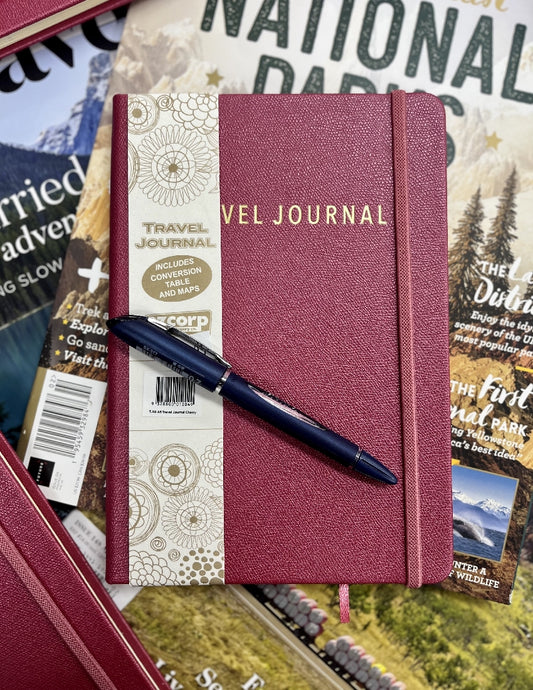 Travel Journal A5 Pink