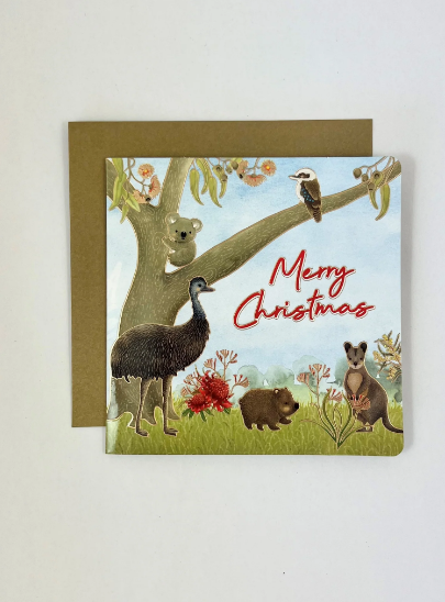 Australian Christmas Premium Charity Christmas Cards 