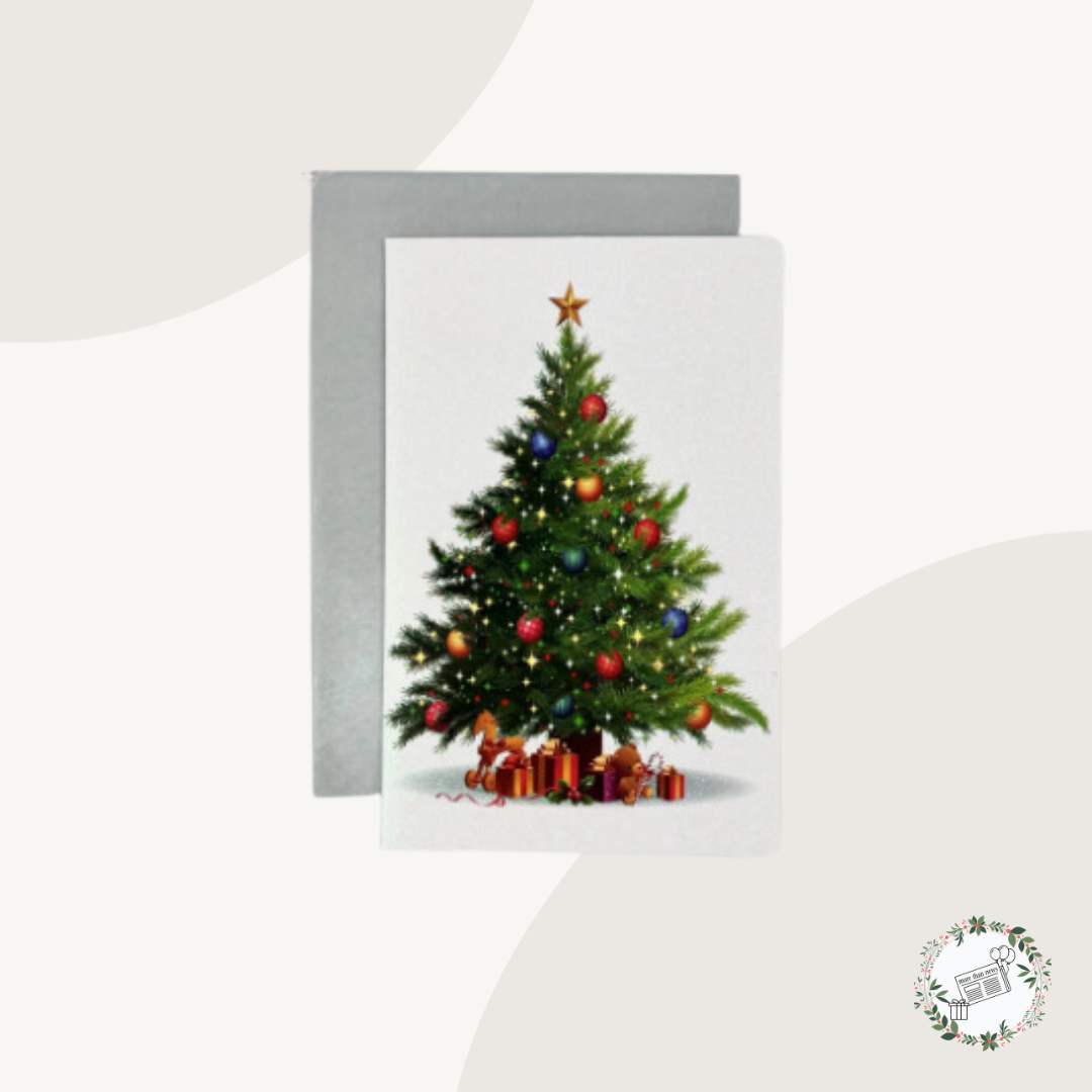 Traditional Tree Premium Charity Christmas Cards 