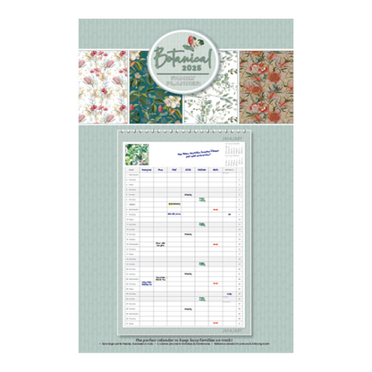 2025 Family Planner Botanical