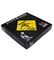 Metallic Australian Road Sign Coaster Set