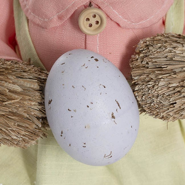 Easter Egg Straw Bunny