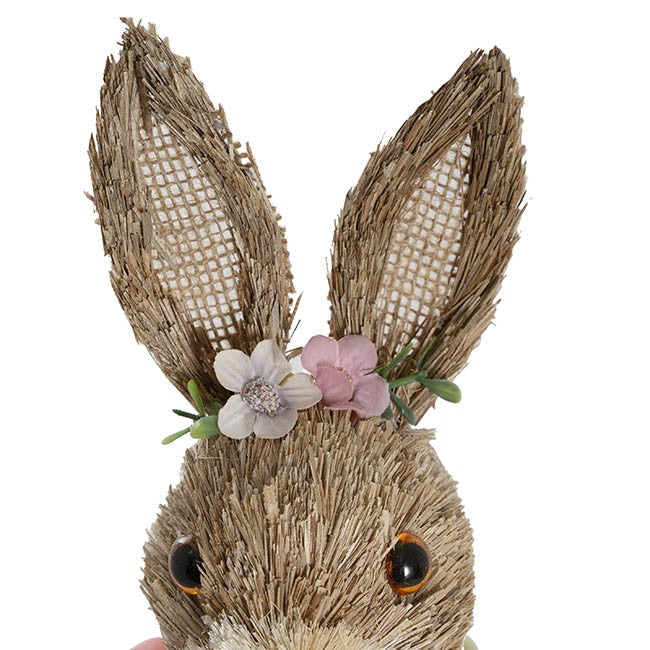 Easter Egg Straw Bunny