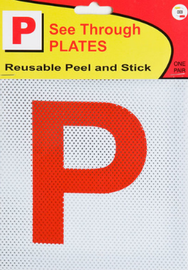 Transparent P1 Plates