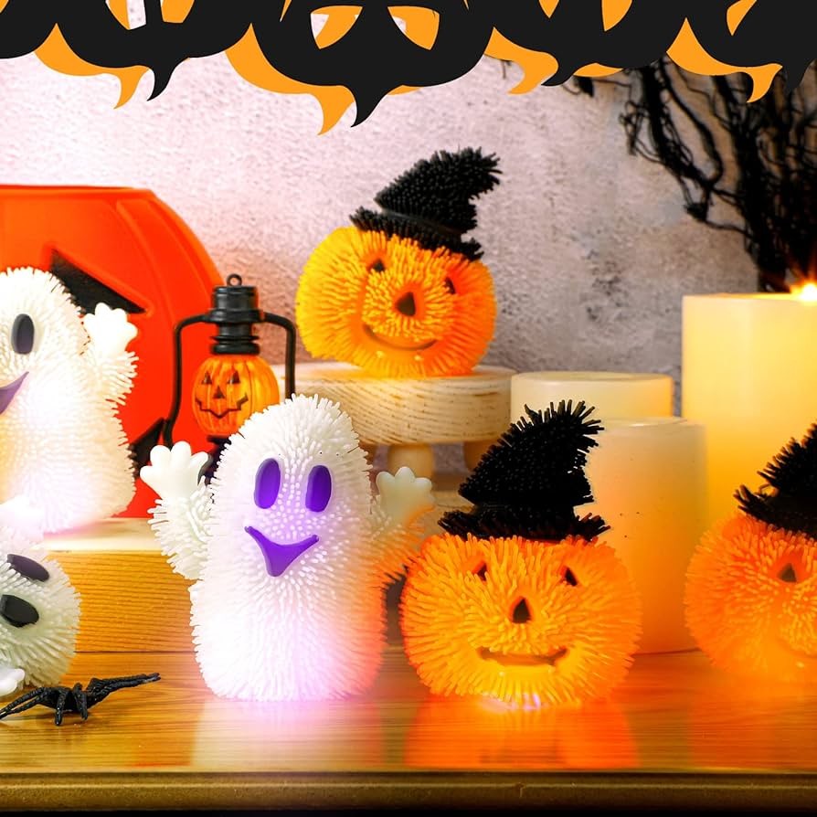 Mini Squishy Light Up Ghost