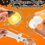 Mini Squishy Light Up Pumpkin