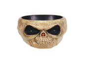 Halloween Scary Pumpkin Candy Bowl Skull
