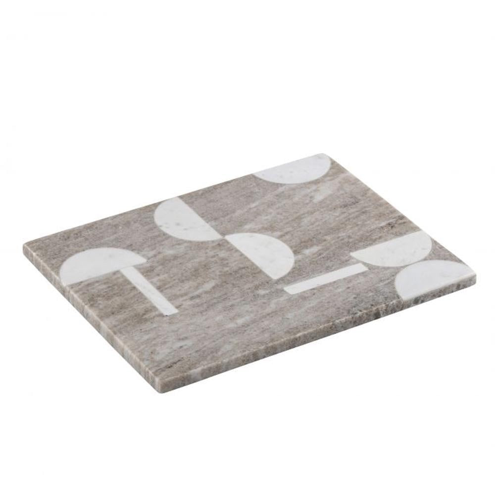 Davis & Waddell Spliced Marble Serving Board