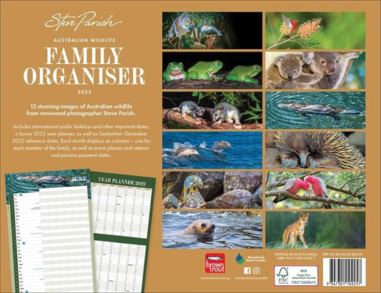 2024 Australian Wildlife Family Planner