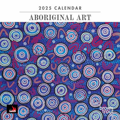 2025 12 Month Aboriginal Art Mini Calendar