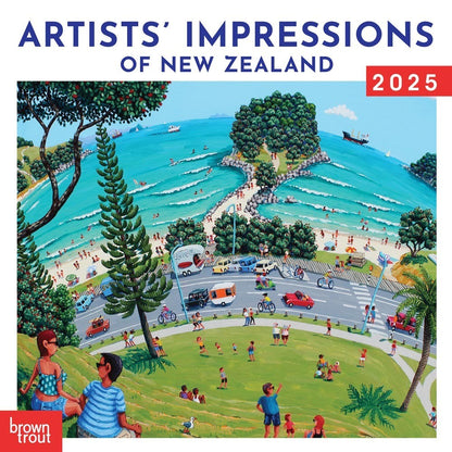 2025 12 Month Artists' Impressions Of New Zealand