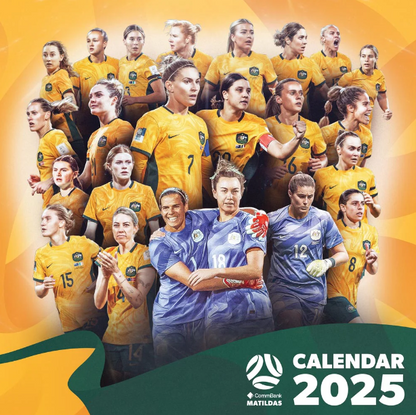 2025 12 Month Matildas Wall Calendar