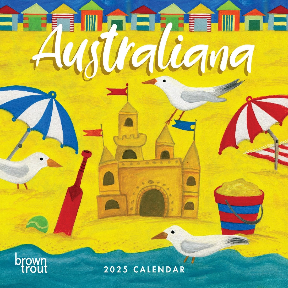 2025 12 Month Australiana Wall Calendar