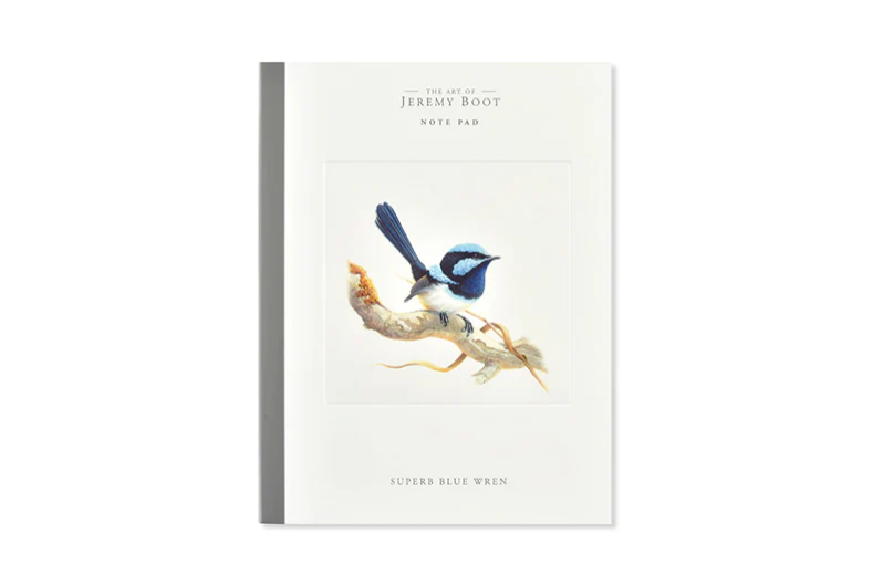 Notepad - Blue Wren