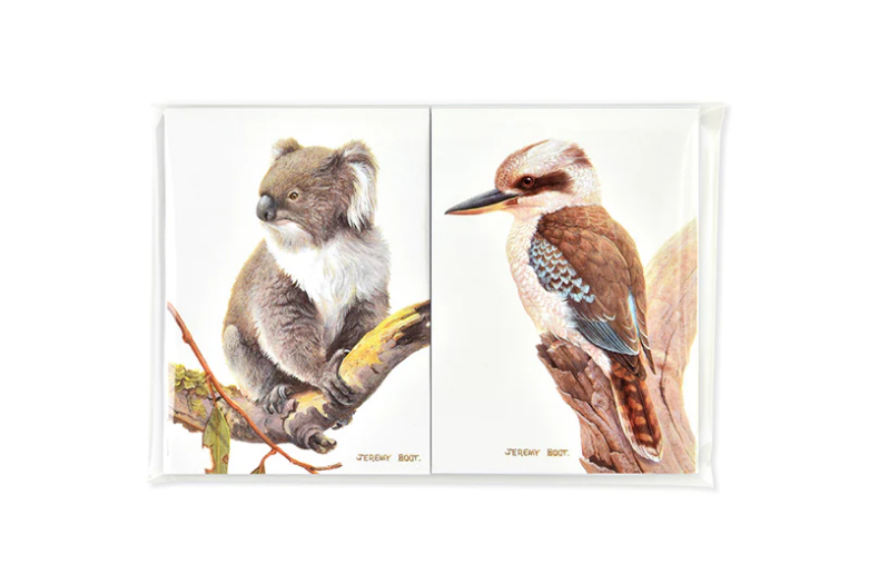 Jeremy Boot's Koala & Kookaburra Purse Pad Pair