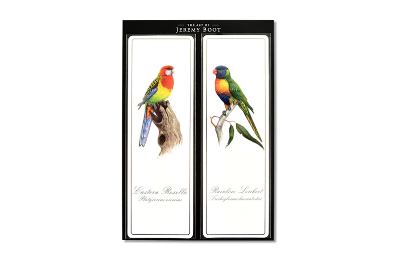 Jeremy Boot's Rosella & Lorikeet Bookmark Pairs