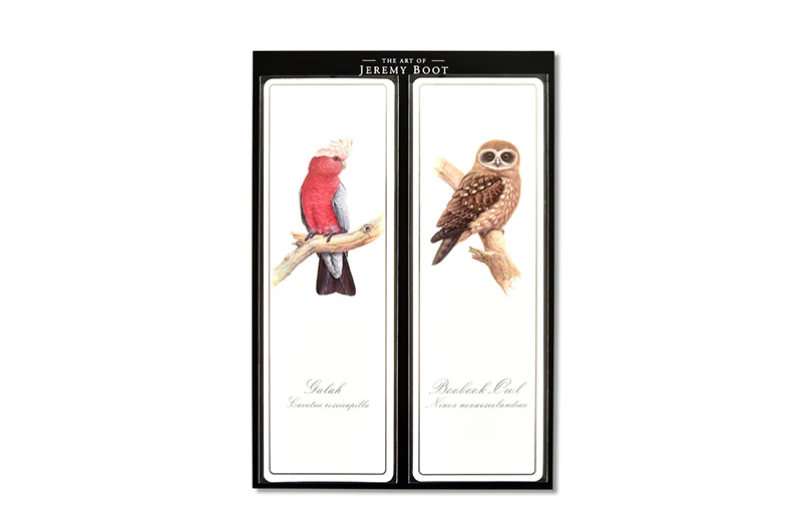 Jeremy Boot's Galah & Owl Bookmark Pairs