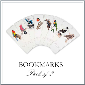 Jeremy Boot's Galah & Owl Bookmark Pairs