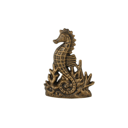 Maine & Crawford Halyn Seahorse Cast Iron Door Stop 