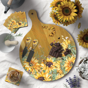 Lisa Pollock Round Serving Platter