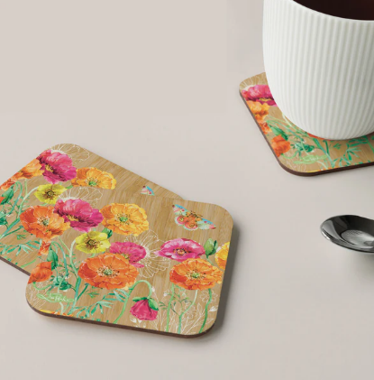 Lisa Pollock Coaster Set