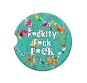 Lisa Pollock Ceramic Car Coaster