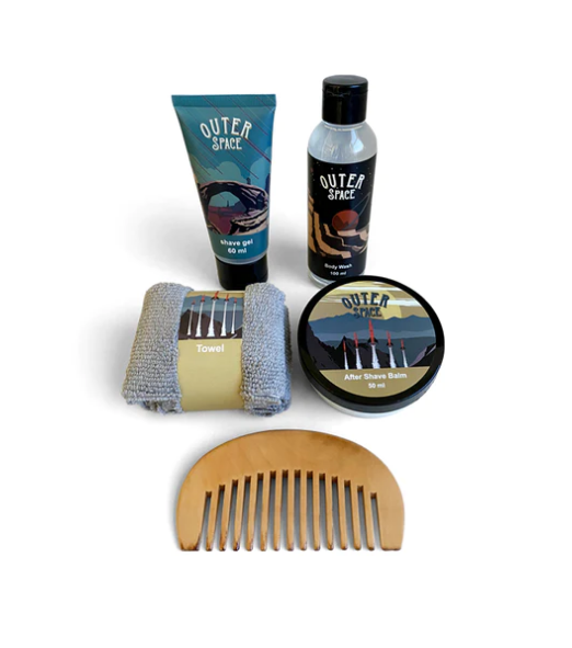 Mens' Grooming Kit - 5pc Shaving & Clensing Care