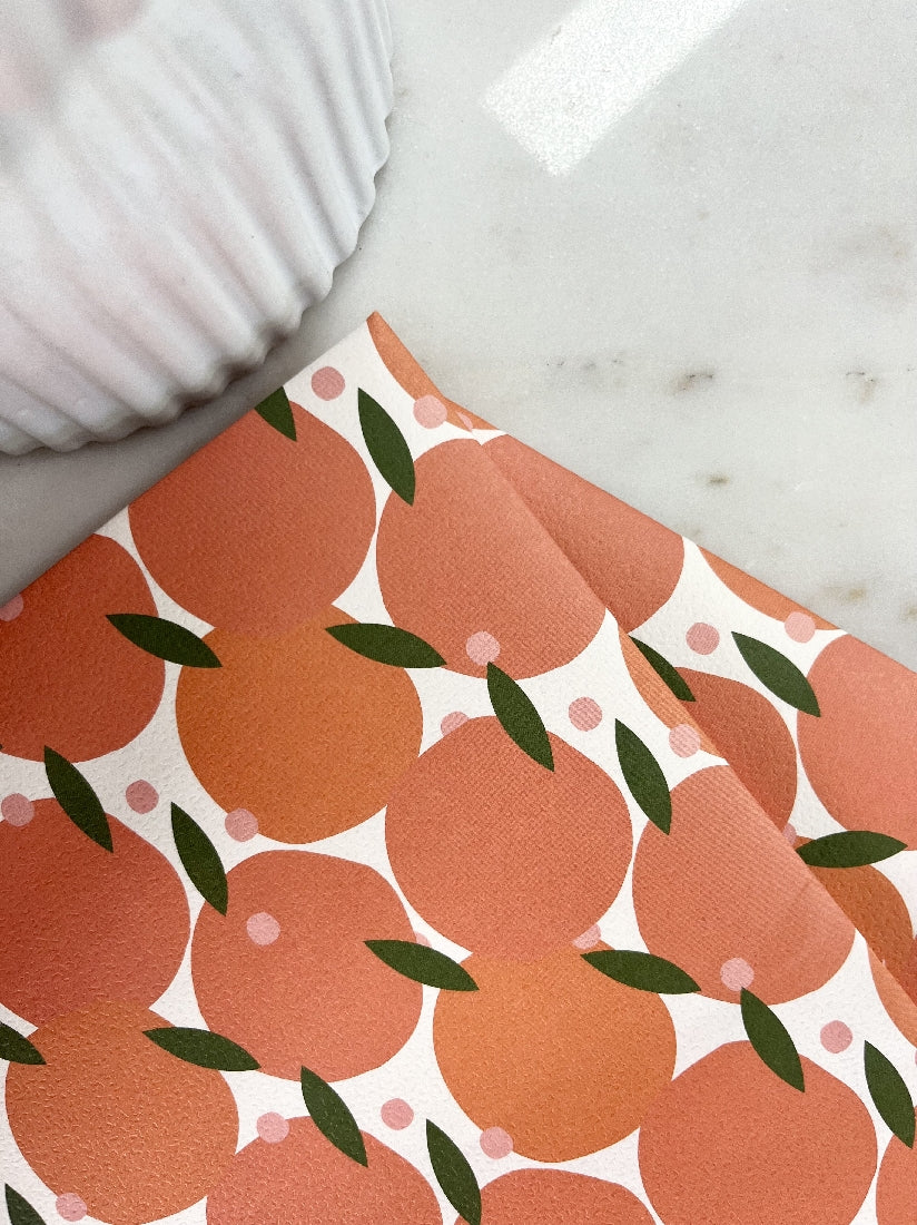 Oranges Wrapping Paper Sheet