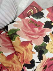 Floral Garden Wrapping Paper Sheet