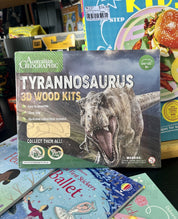Australian Geographic: Tyrannosaurus 3d Wood Kit