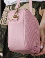 Louenhide Anastasia Quilted Crossbody Bag [clr:pale Pink] 