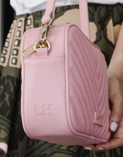 Louenhide Anastasia Quilted Crossbody Bag [clr:pale Pink] 
