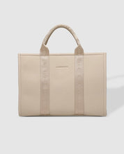 Louenhide Manhattan Logo Tote Bag [clr:biscotti]