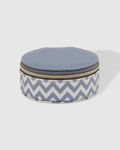 Louenhide Sisco Jewellery Box [clr:chevron Jacaranda]