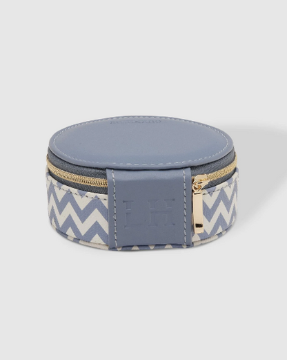 Louenhide Sisco Jewellery Box [clr:chevron Jacaranda]