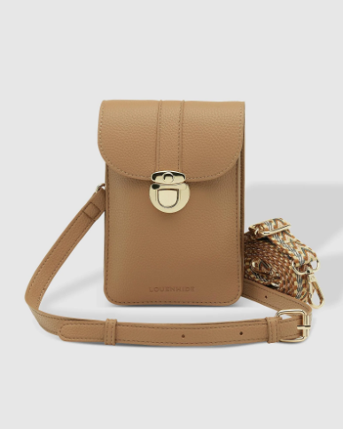 Louenhide Fontaine Phone Crossbody Bag [clr:latte]