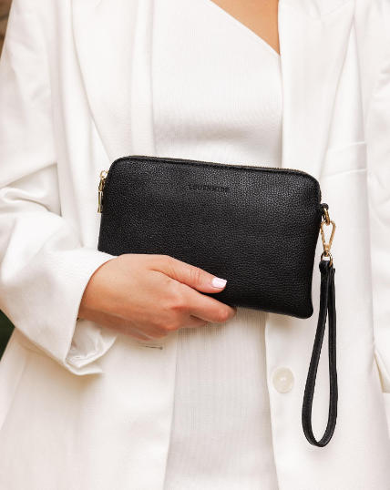 Louenhide Poppy Clutch [clr:black]