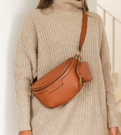 Louenhide Joey Sling Bag [clr:tan]