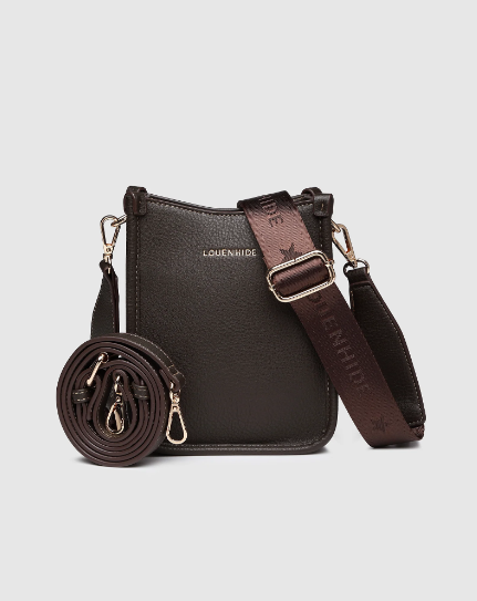 Louenhide Parker Phone Crossbody Bag [clr:chocolate]