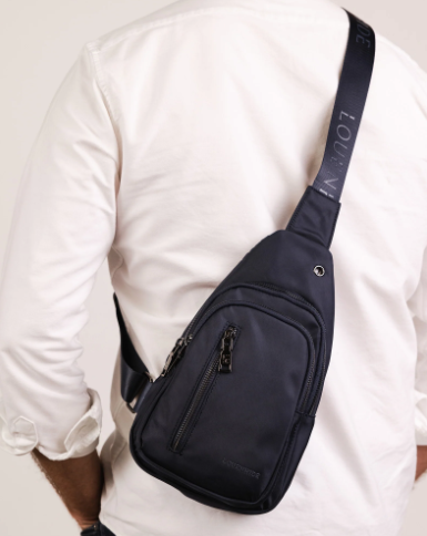 Louenhide Boyd Nylon Sling Bag [clr:navy]