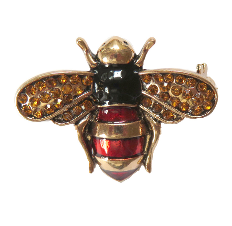 Little Bright Bee Brooch
