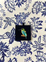 Kingfisher Brooch 