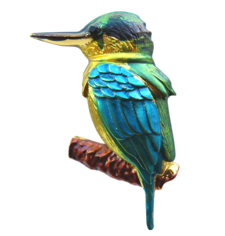 Kingfisher Brooch 