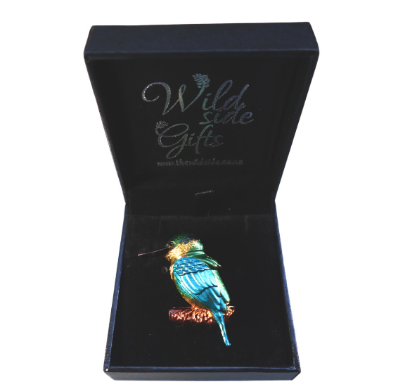 Kingfisher Brooch 