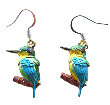 Kingfisher Drop Earrings