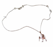 Kiwi Bird Pendant Necklace