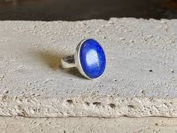 Wildside Gifts Labis Lazuli Oval Ring