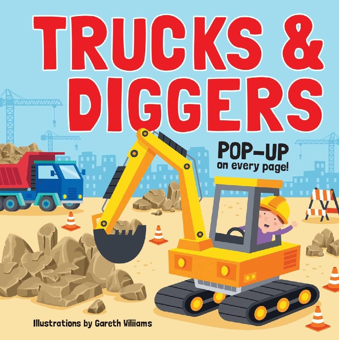 Trucks & Diggers Pop Up Book