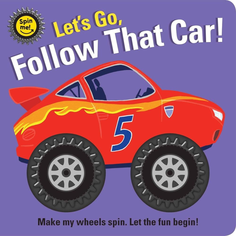 Let's Go Follow That Car! Spin Me Book