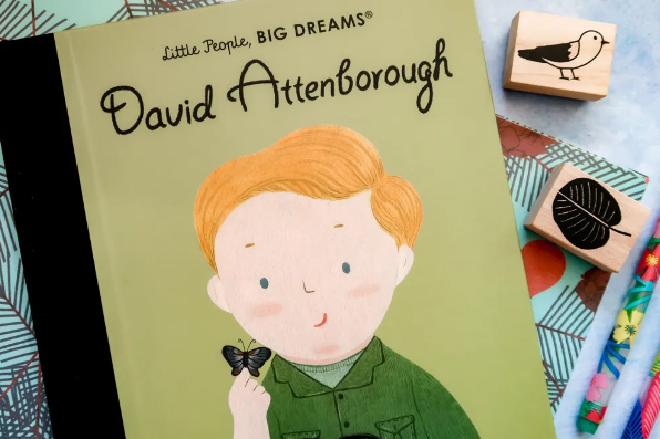 Maria Vegara's Little People Big Dreams David Attenborough